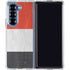 Yemen Flag Distressed Galaxy Z Fold6 Clear Case